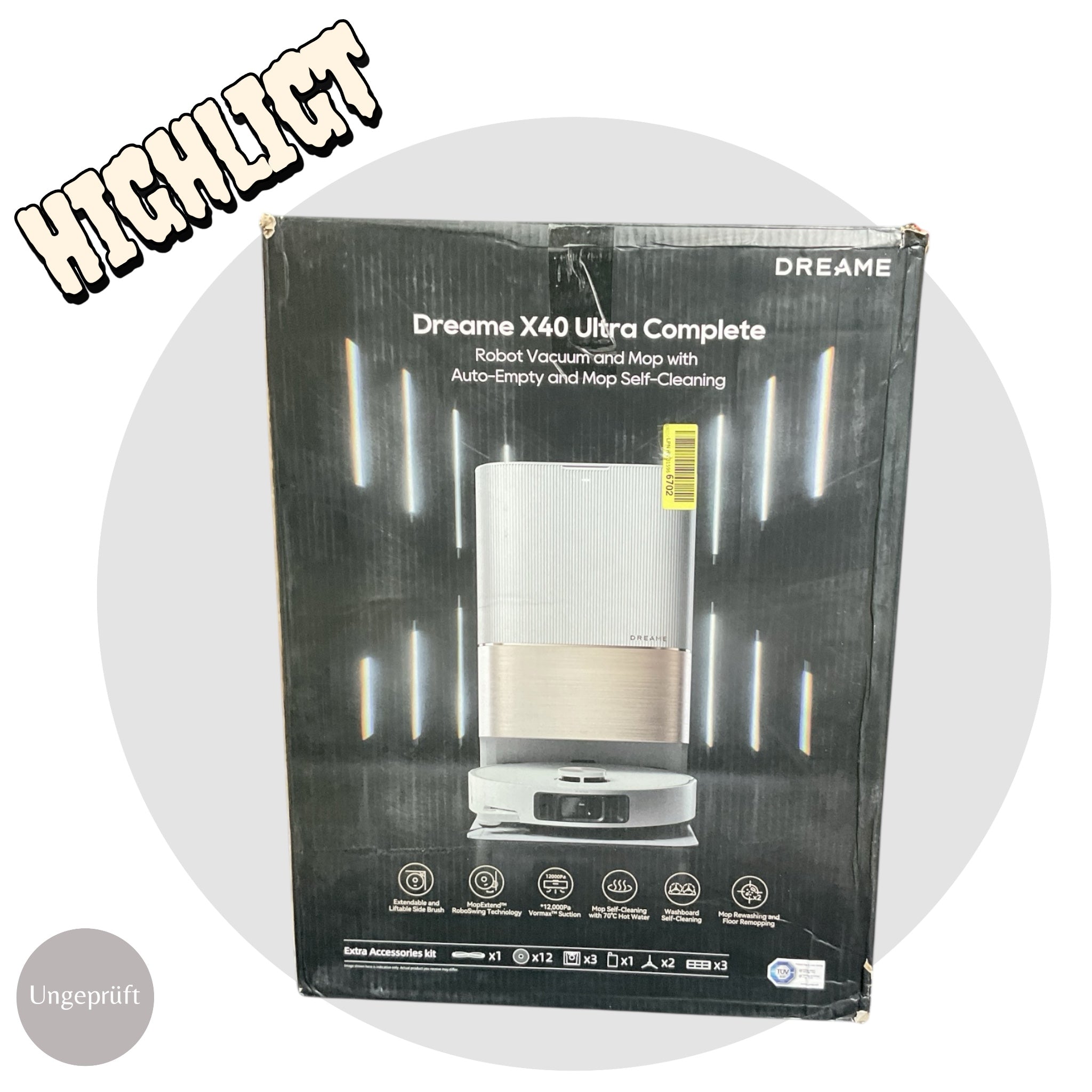 Dreame X40 Ultra Complete Ungeprüft BiLi SHOP