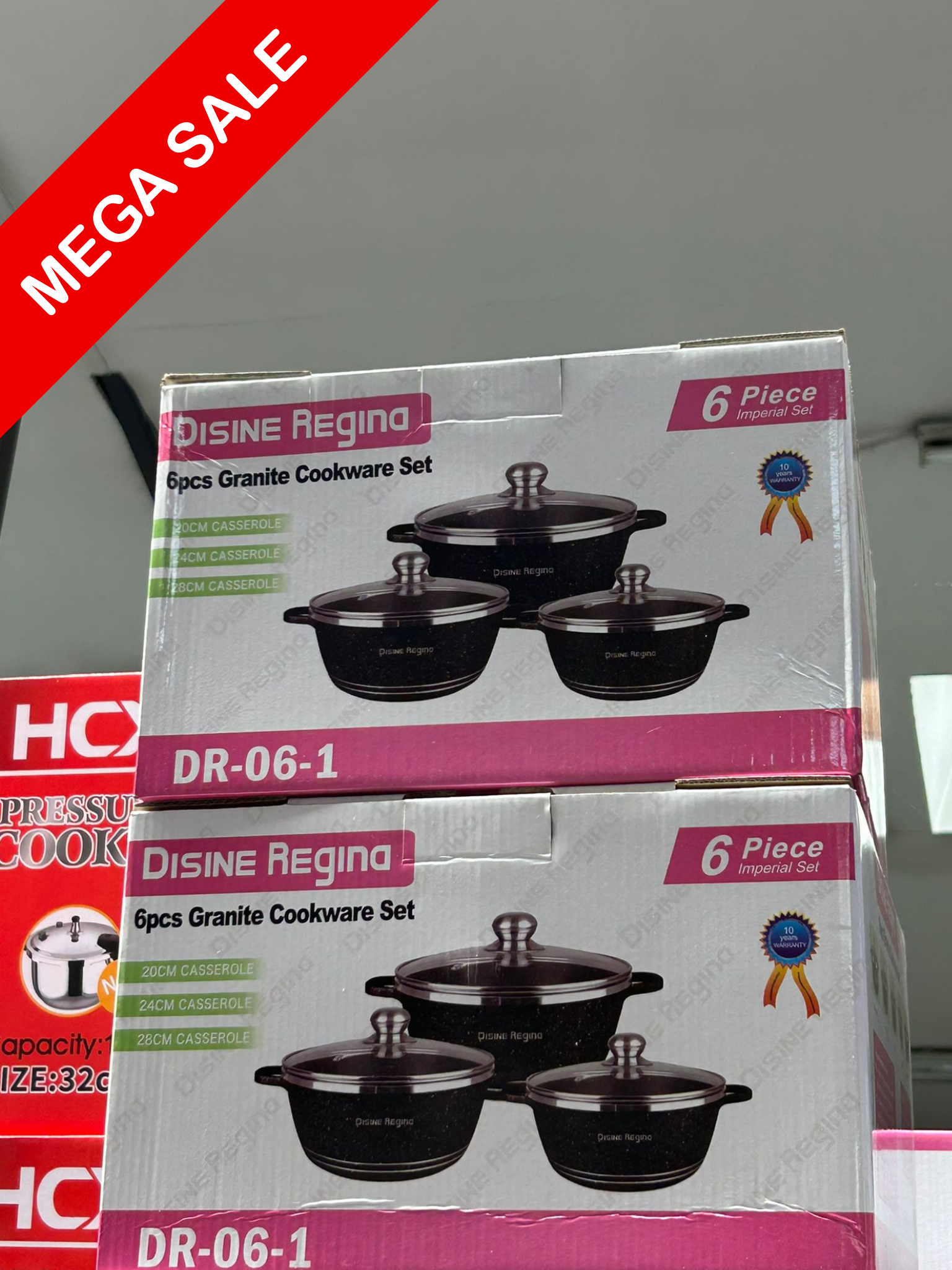 Disine Regina 6-teiliges Granit-Kochgeschirrset – exklusiv im BiLiShop BiLi SHOP
