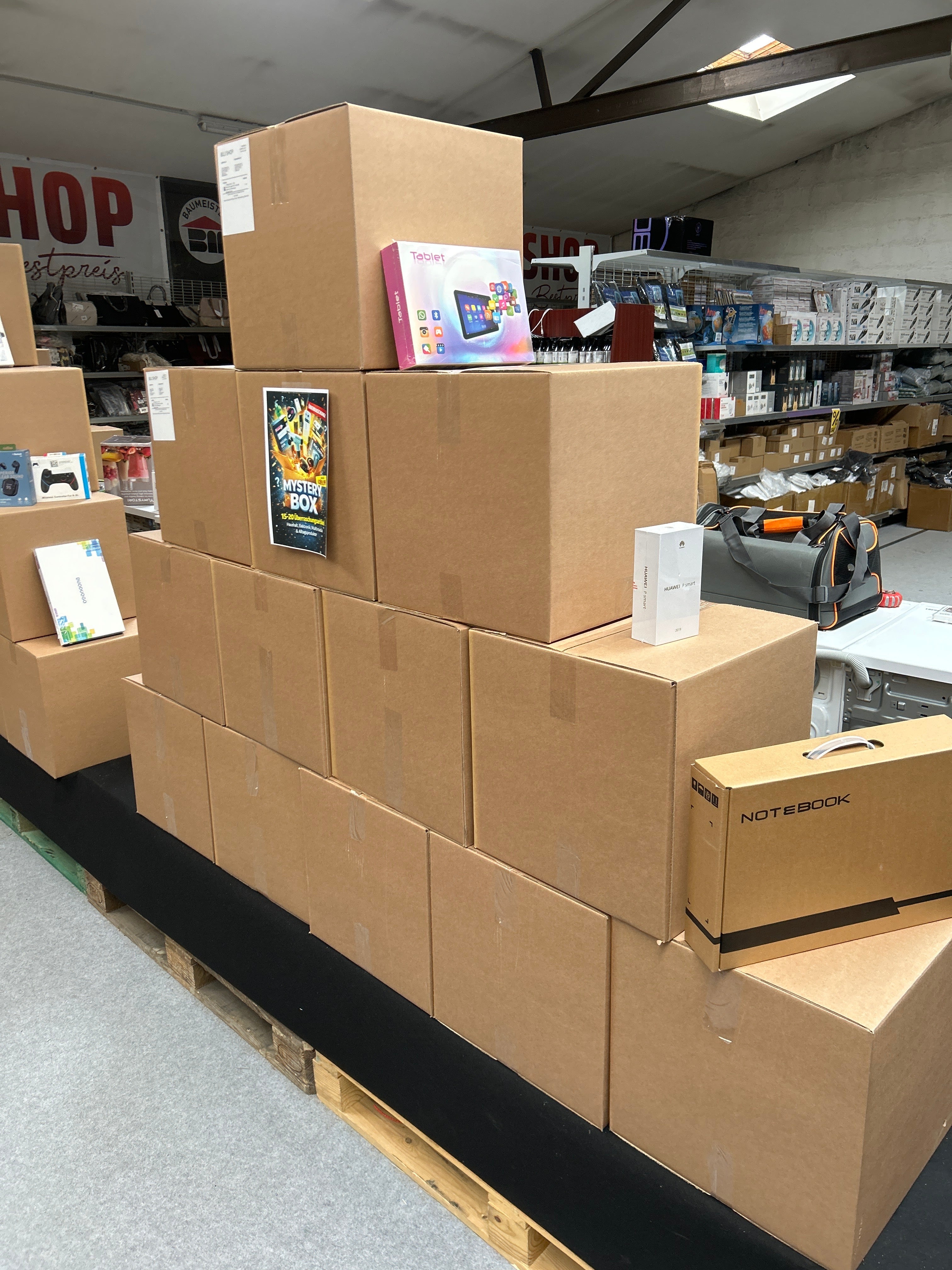 L - Mystery Box – 15–20 Überraschungsartikel | Haushalt, Elektronik, Multimedia & Alltagsprodukte BiLi SHOP