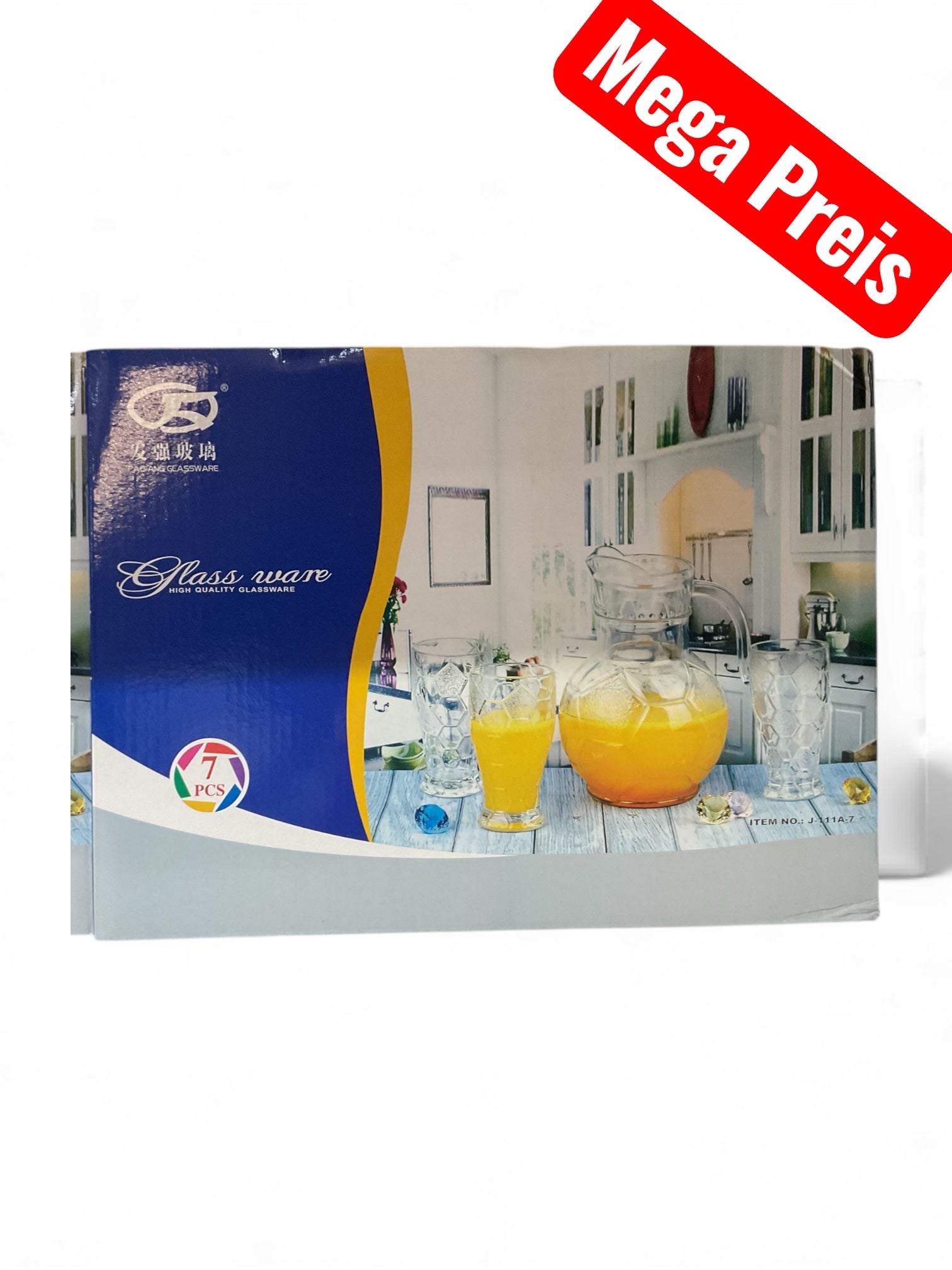 Glass Ware 7pcs BiLi SHOP