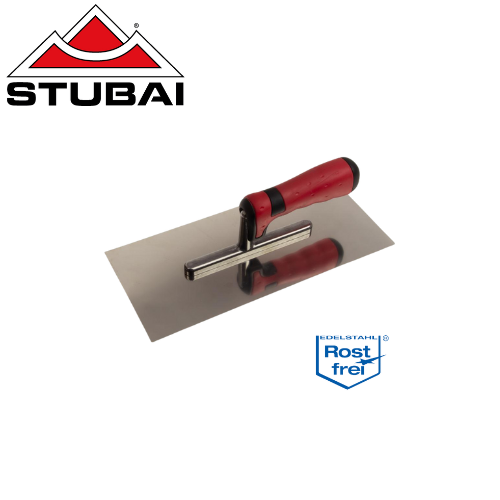 Stubai Glättekelle - Rostfreier Edelstahl, Gebogener Griff, Profi-Qualität - 280 mm BiLi SHOP