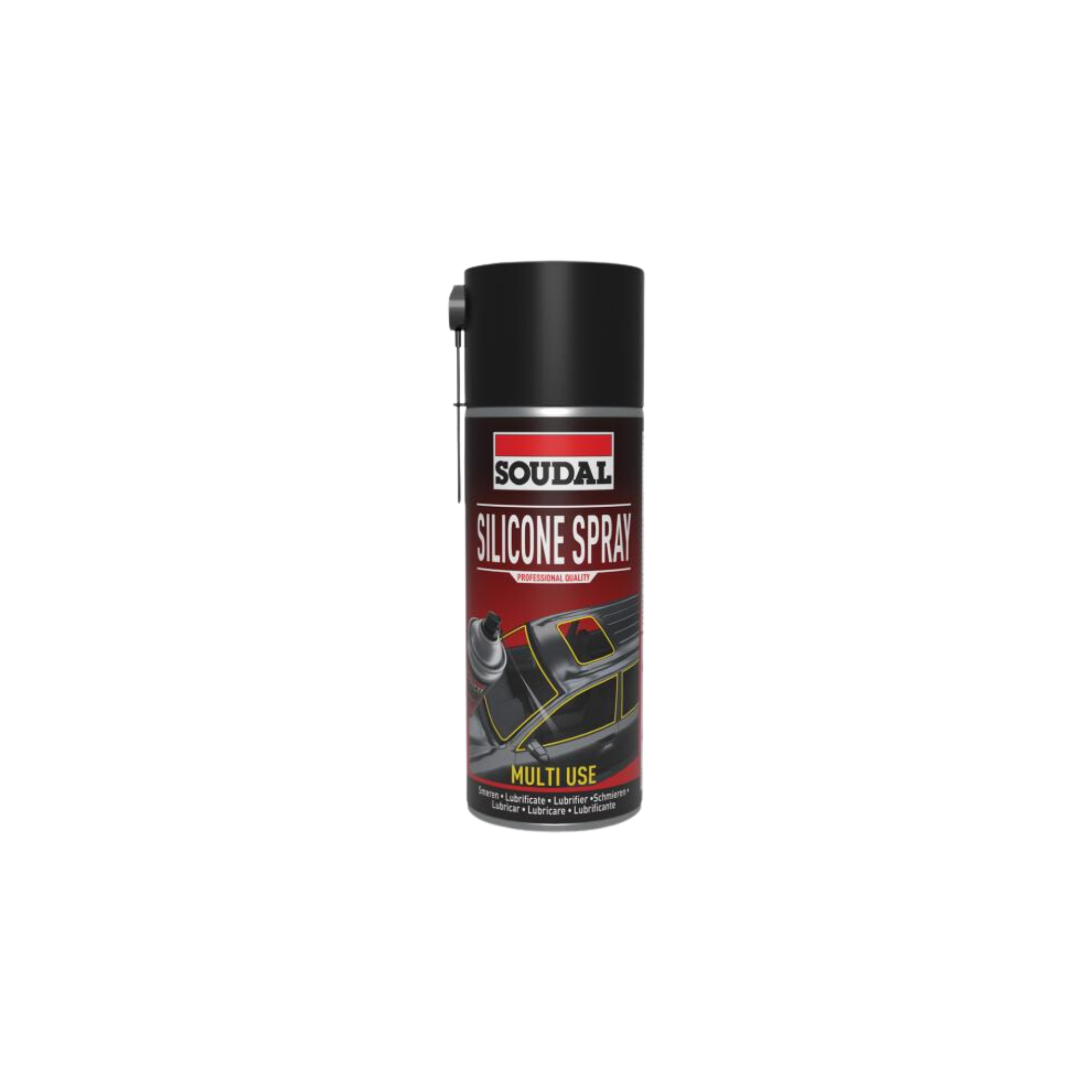 SOUDAL Silikon - Spray transparent