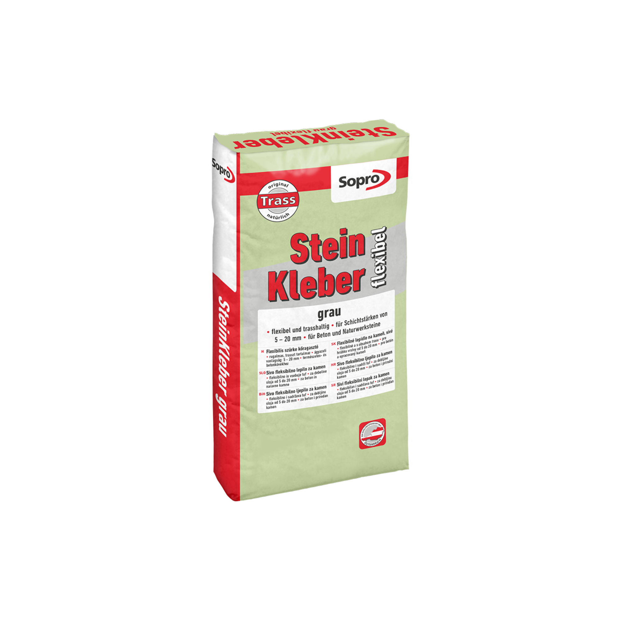 Sopro Steinkleber flexibel Grau