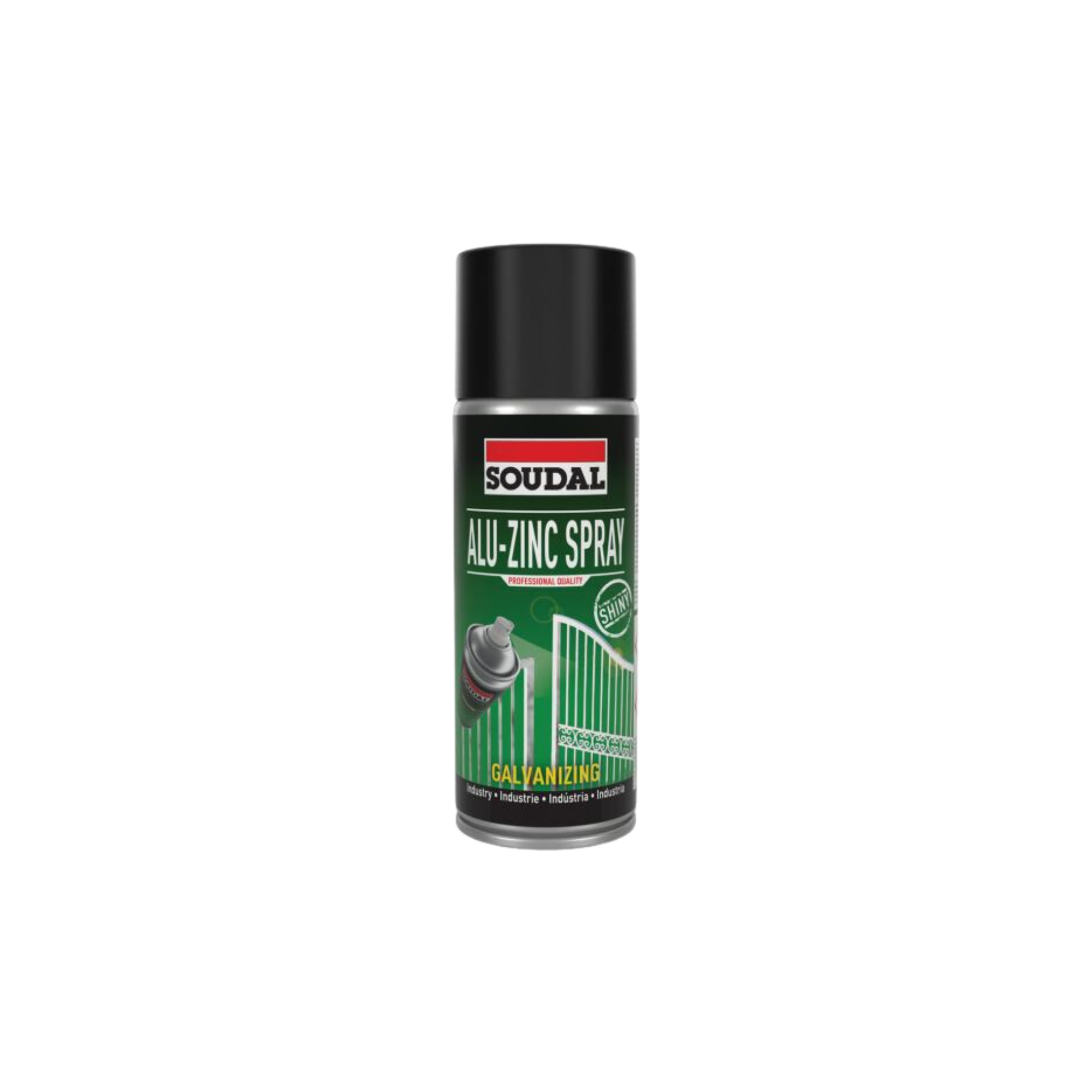 SOUDAL Zink - Spray mattgrau