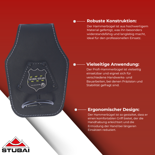 Stubai - Hammerbügel Profi 250 mm - Robuste Konstruktion, Hochwertige Verarbeitung BiLi SHOP