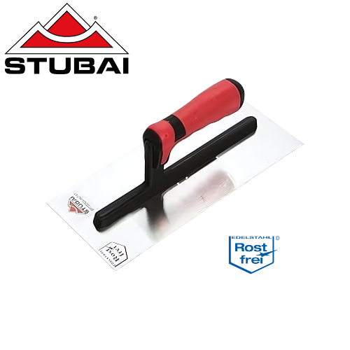 Stubai - Trockenbaufugenkelle 305x120x0,6 mm Rostfrei - Leicht Gebogen, Ergonomisches Design BiLi SHOP