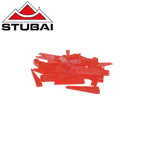 Stubai - Fliesenkeile Kunststoff 5 x 31 x 7 mm, 250 Stück - Präzise Ausrichtung für Fliesenverlegung BiLi SHOP