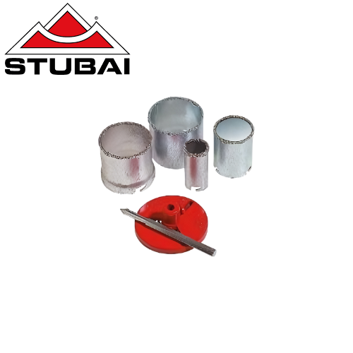 Stubai - Hartmetall-Bohrkronenset 6-tlg. - Präzise und Langlebige Bohrkronen für Fliesen und Stein BiLi SHOP