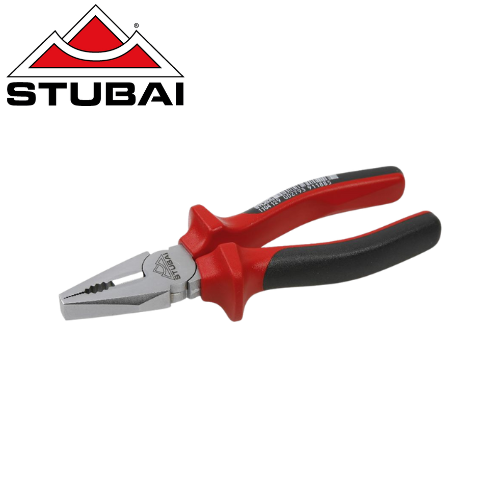 Stubai - Kombinationszange 200 mm, Poliert mit 2K-Griff - Präzises Greifen, Schneiden und Biegen BiLi SHOP