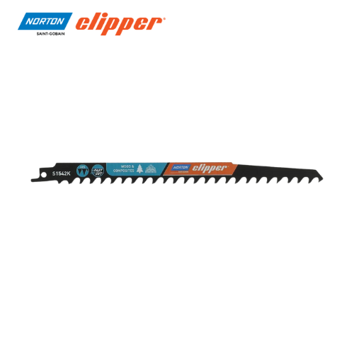 Norton Clipper - Sägeblätter S1542K 240mm für Weichholz, 2 Stück BiLi SHOP