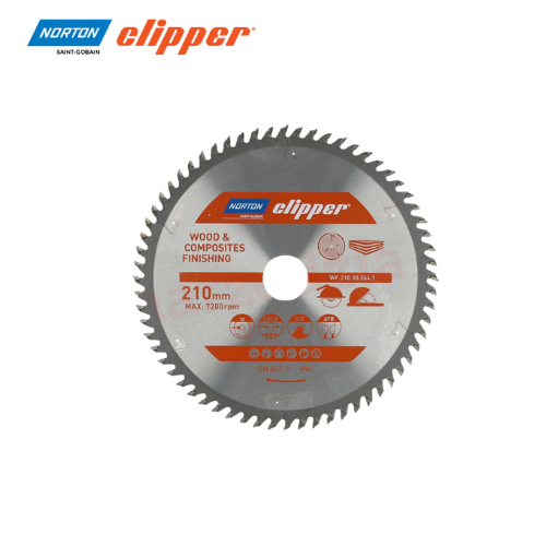 Norton Clipper - Sägeblatt Holz & Komposit Ø216 x 30 mm x 48 Zähne BiLi SHOP