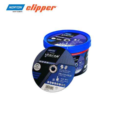 Norton Clipper - Vulcan Trennscheiben 230x19x22.23mm, 50 Stück BiLi SHOP