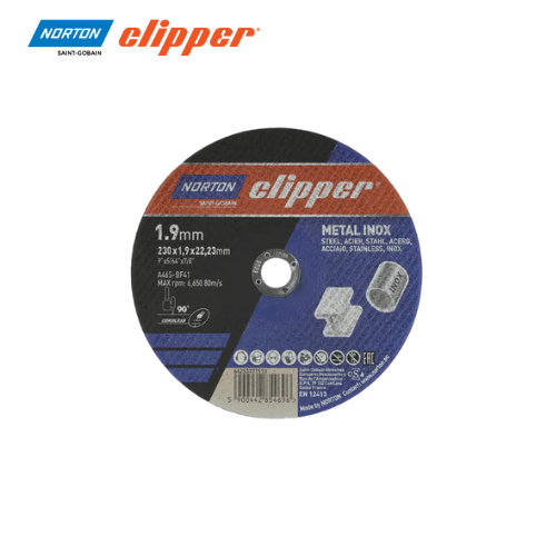 Norton Clipper - Trennscheibe 230x1.9mm für Metall/Inox - 5 Stk BiLi SHOP