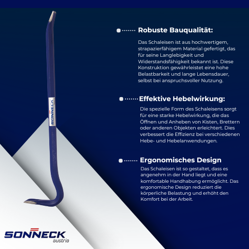 Sonneck - Schaleisen gehärtet - 500mm, 600mm, 800mm, 1000mm BiLi SHOP