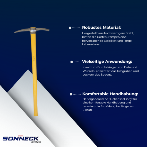 Sonneck - Gartenkrampen mit Buchenstiel BiLi SHOP