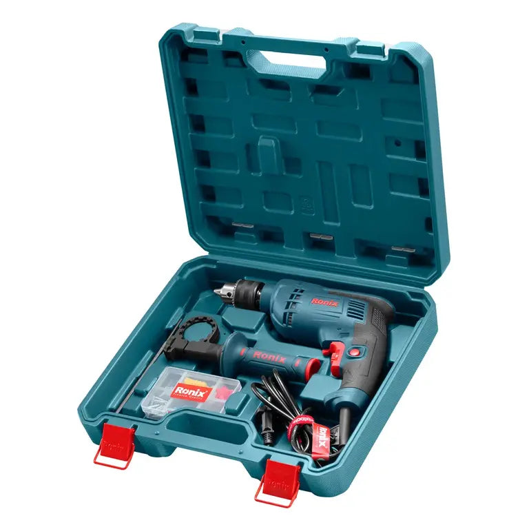 Ronix RS-0005 – 54-teiliges Schlagbohr-Set mit 750 W & 13 mm Bohrfutter BiLi SHOP