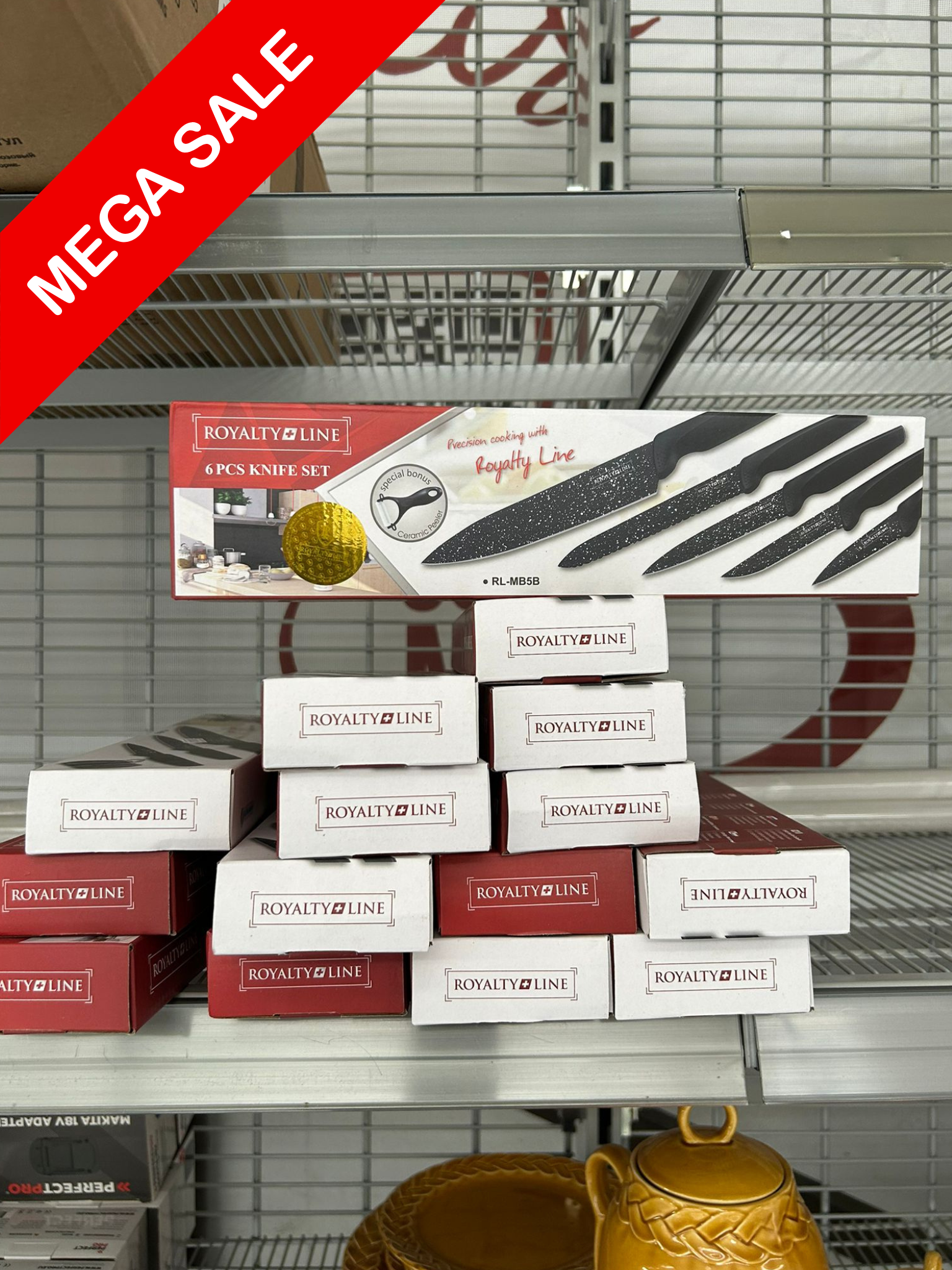 Royalty Line 5-teiliges Messerset BiLi SHOP