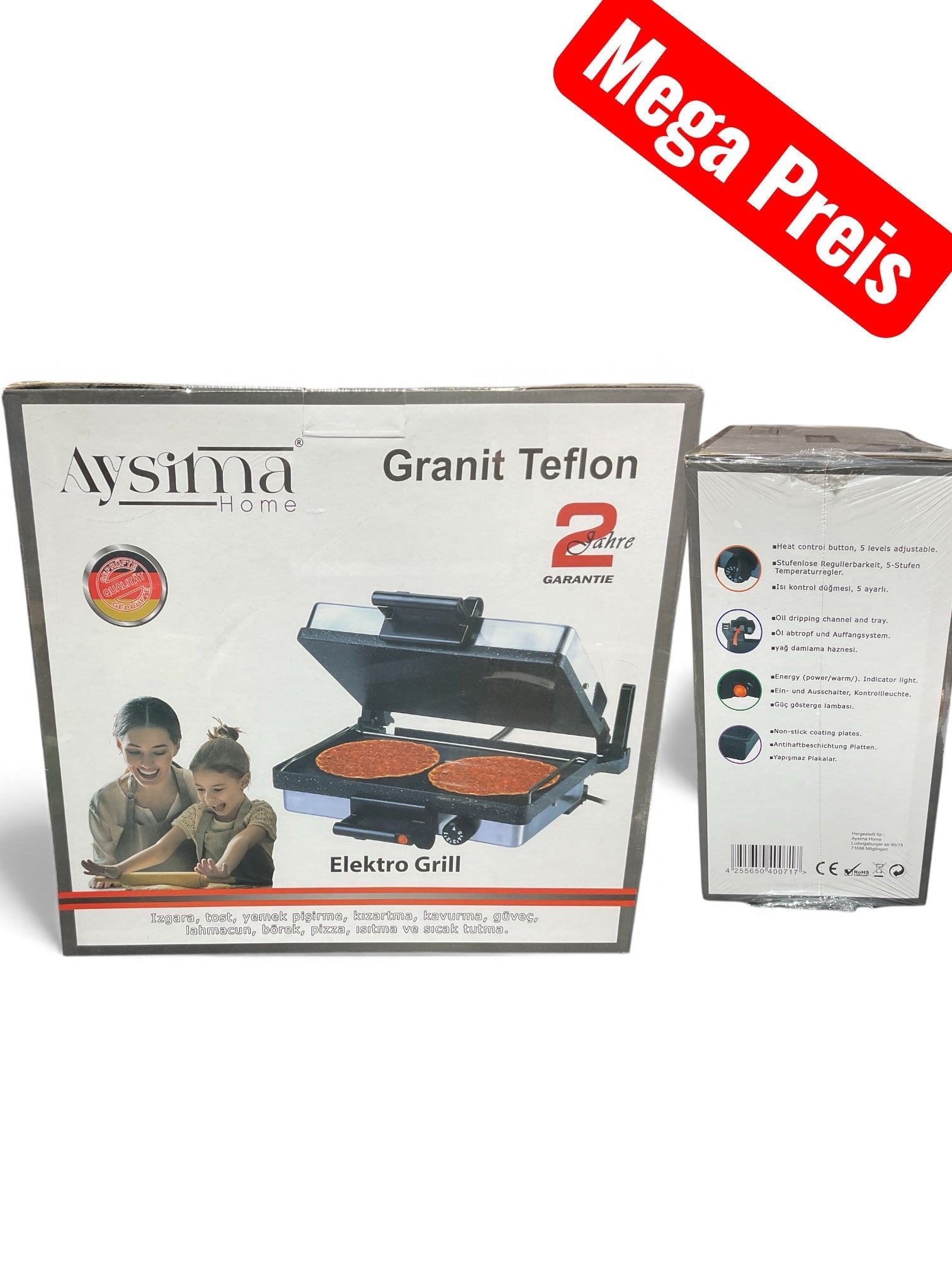 Aysima Elektro Grill BiLi SHOP