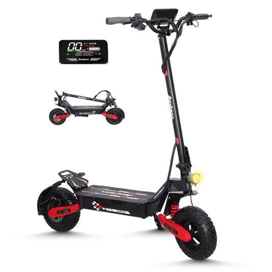 LD-GT06Plus E-Scooter – 2×1200W Dual Motor (2400W) | 65 km/h | 48V 23,4Ah Akku | BiLi SHOP