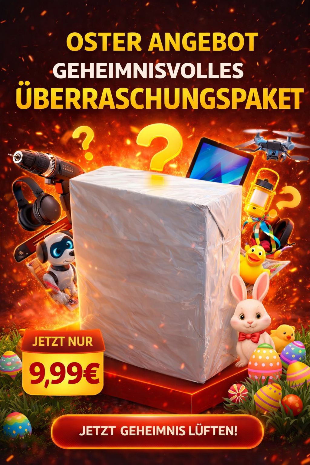 Geheimnisvolles Überraschungspaket OSTER ANGEBOT um nur 9,99€ BiLi SHOP