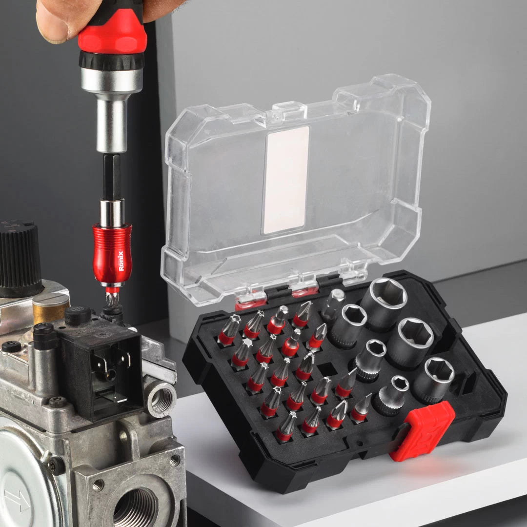 Ronix RH-5451 – Steckschlüssel- &amp; Bit-Sortiment 29-teilig BiLi SHOP