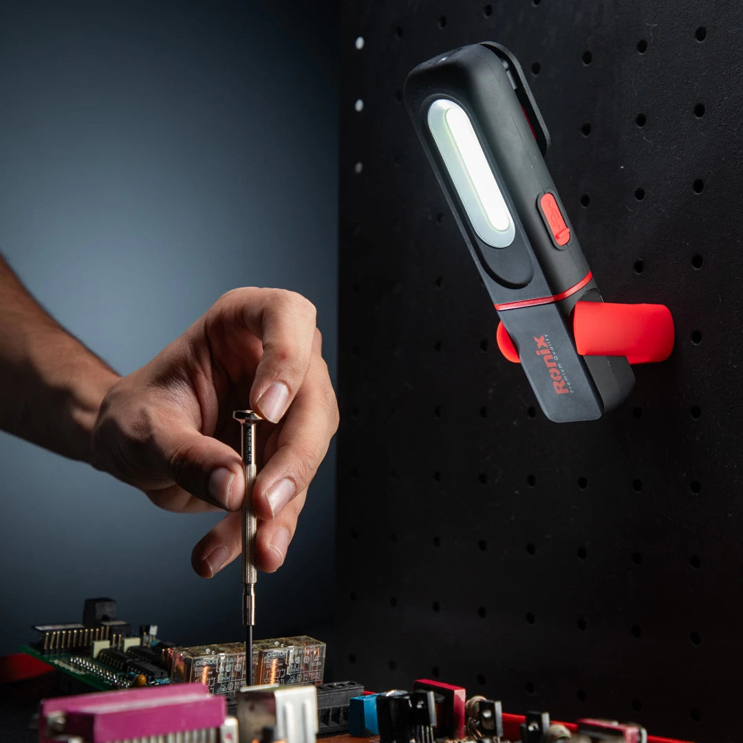 Ronix RH-4226 – Magnetische Mini-Taschenlampe BiLi SHOP
