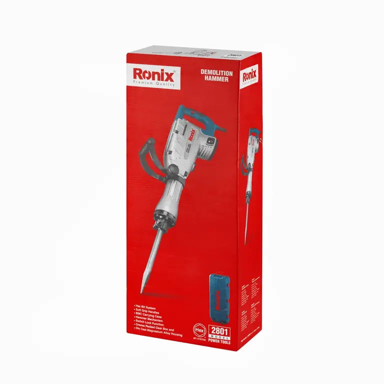 Ronix 2801 – Abbruchhammer 1500W, 13,1 kg BiLi SHOP
