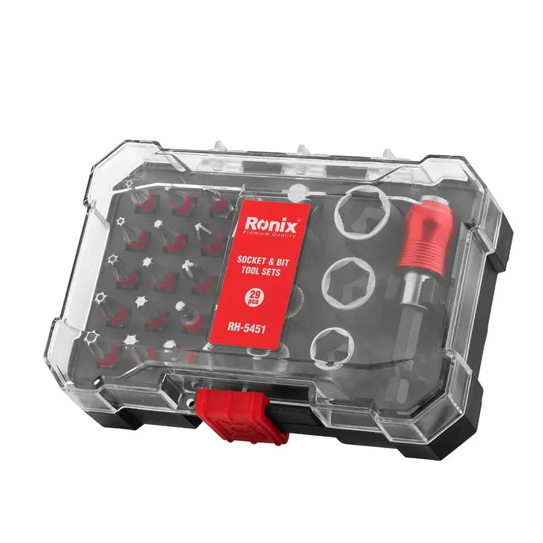 Ronix RH-5451 – Steckschlüssel- &amp; Bit-Sortiment 29-teilig BiLi SHOP