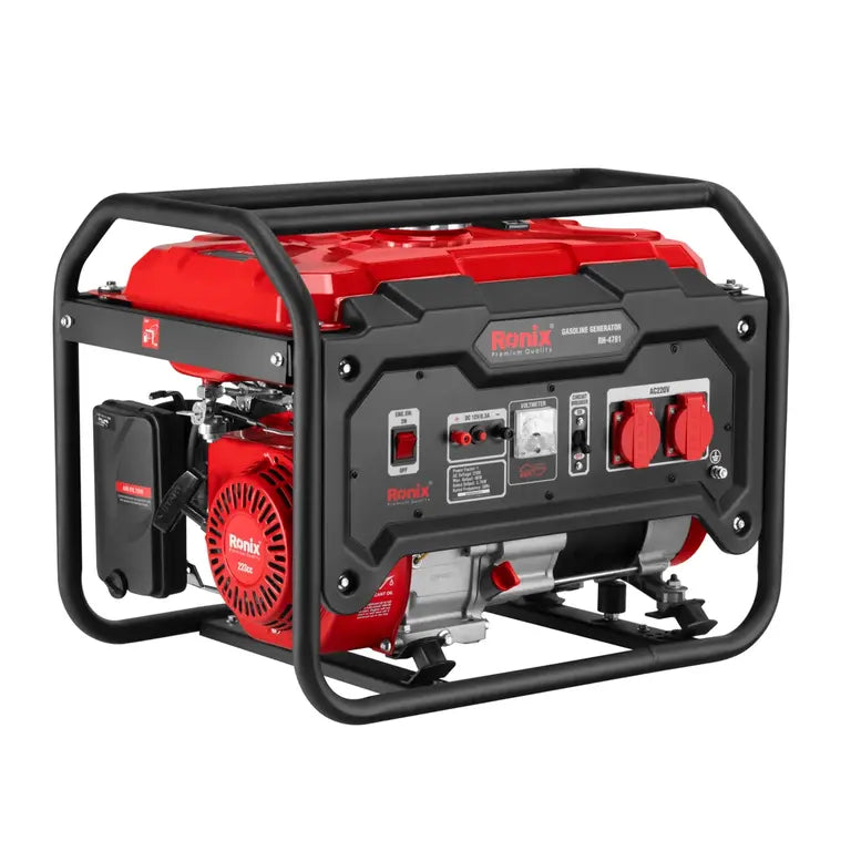 Ronix RH-4781 – Benzin-Stromerzeuger 4 kW mit 15 L Tank BiLi SHOP